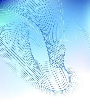 water abstract background blue illustration