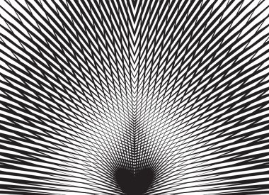 optical art background black and white