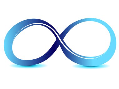 infinity symbol unlimited sign icon