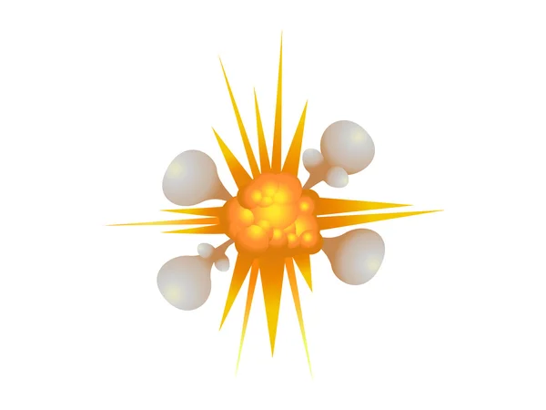 Explosion, blast symbol element illustration — Stock fotografie