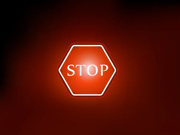 Stop sign symbol background deisgn — Stockfoto