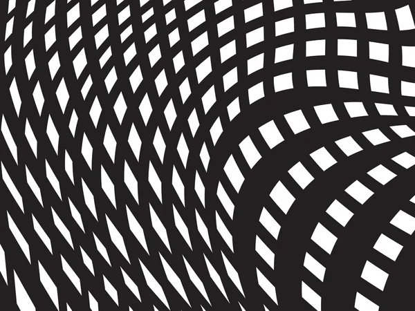 Muster schwarz weiß optisches Design Hintergrund — Stockfoto