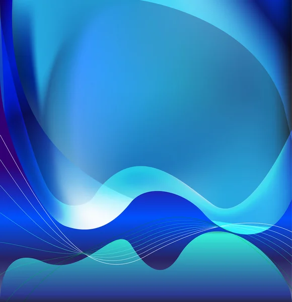 Abstract flowing wave design layout background — Stockfoto