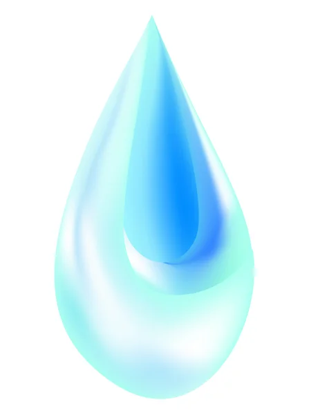 Symbolbild Wassertropfen Illustration — Stockfoto