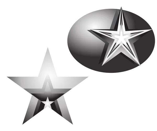 Star element design of a metal star — Φωτογραφία Αρχείου