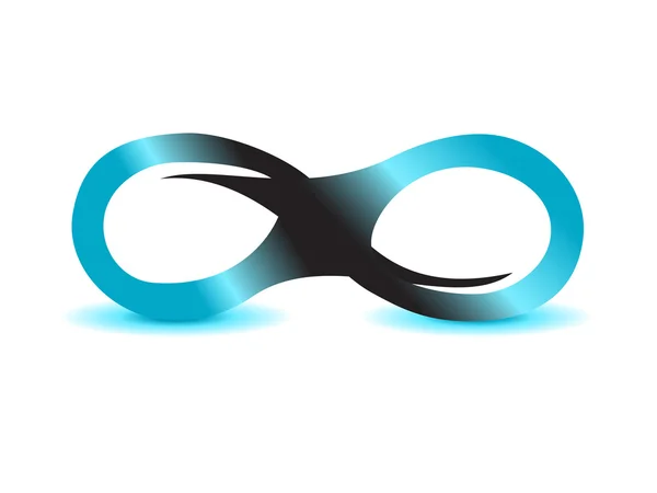 Infinity symbol unlimited sign icon — Stockfoto