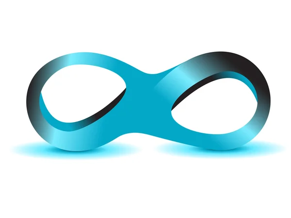 Infinity symbol unlimited sign icon — Stockfoto