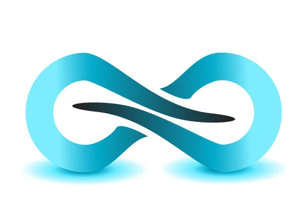 Infinity symbol unlimited sign icon — Zdjęcie stockowe