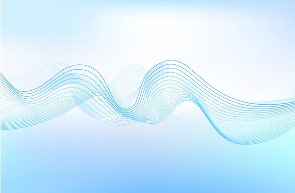 Water abstract background blue illustration — 图库照片