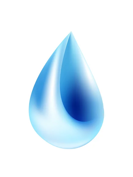 Water drop icon symbol illustration — ストック写真