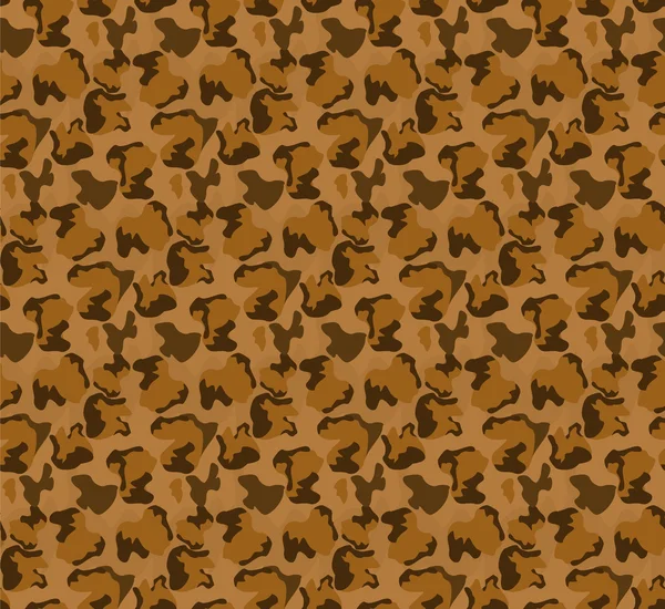 Seamless leopard pattern brown background editable ilust — 图库照片