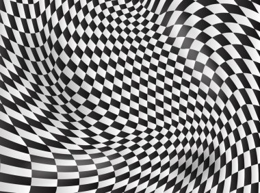 Damalı bayrak yarışı bayrak tasarlamak vektör arka plan