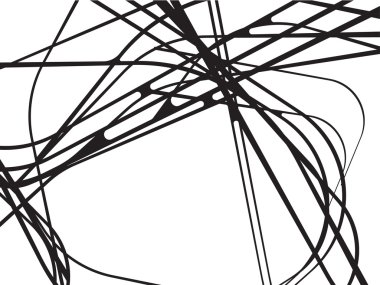 soyut eğri dalgalar arka plan siyah ve beyaz