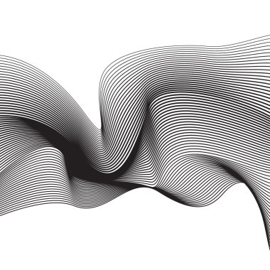 akan dalga tasarım düzen vektör arka plan