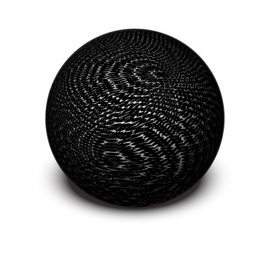 soyut küre geçişin ve dokular hareketli opricali