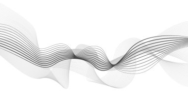 soyut dalga öğe tasarlamak vektör için