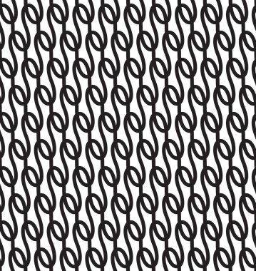 Dalgalı, dalga biçimi satırları seamless modeli.