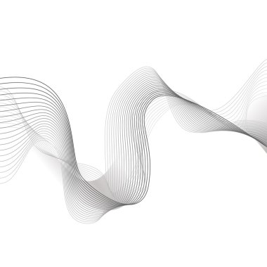 soyut dalga öğe tasarlamak vektör için