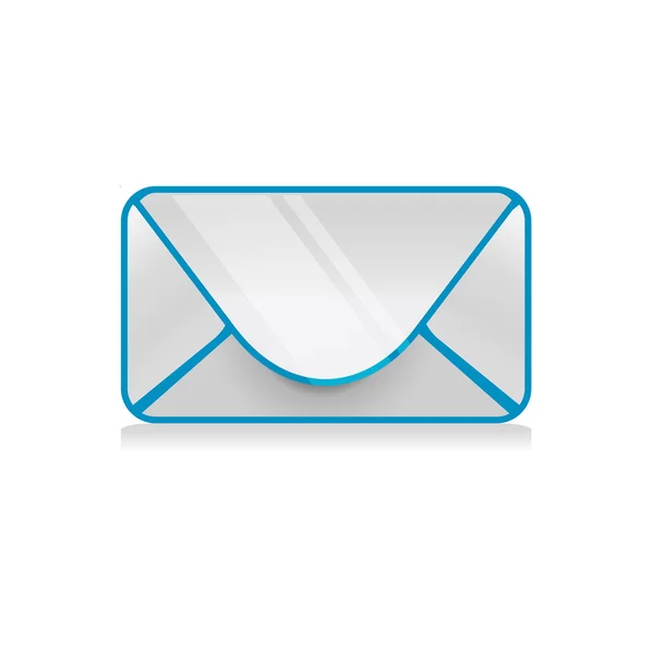 Segno simbolo dell'illustrazione dell'icona della posta vettoriale — Vettoriale Stock