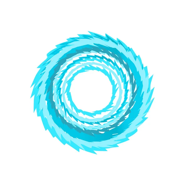 Twister símbolo vector signo de espiral de tornado — Vector de stock