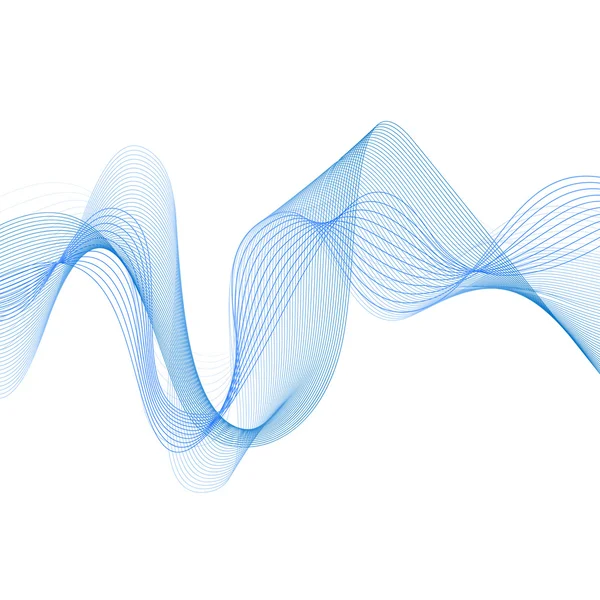 Abstract wave element for design vector illustration — Stock Vector