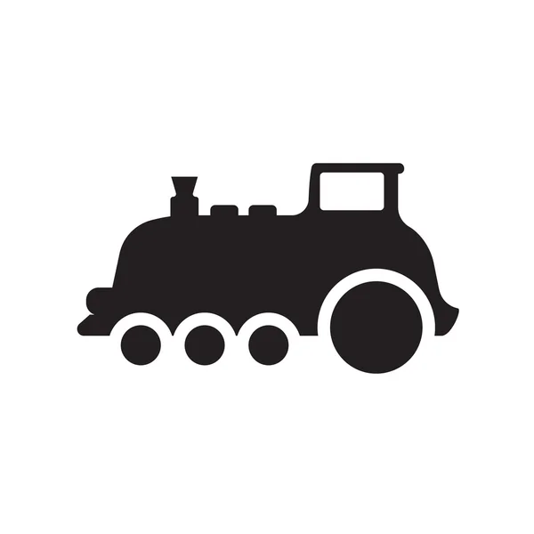 Τρένο σύμβολο εικονίδιο σημάδι διανυσματικά εικονογράφηση — Διανυσματικό Αρχείο