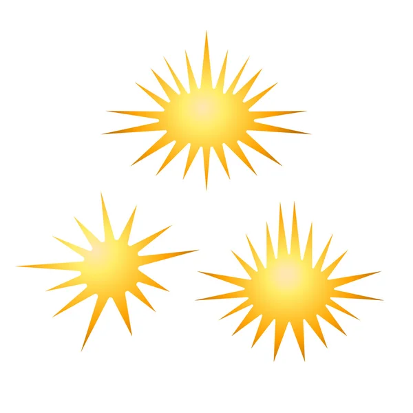 Вибух, вибуховий символ елемент Векторні ілюстрації — стоковий вектор