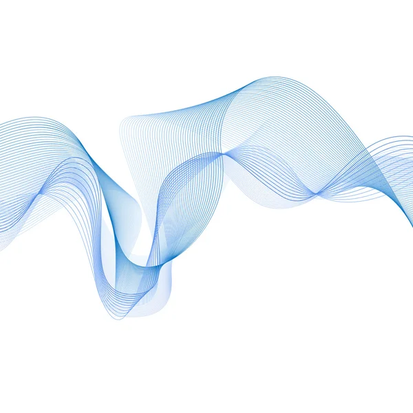 抽象的波浪要素为设计矢量图的 — 图库矢量图片