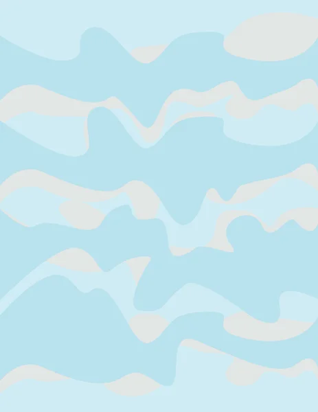 Astratto acqua sfondo blu vettoriale design — Vettoriale Stock