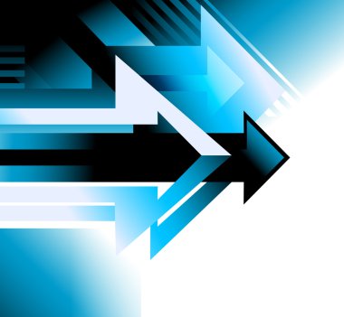 ok arka plan tasarım sayfa kavramsal vektör çizim