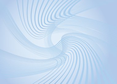  mavi soyut mobious dalga şerit optik tasarım