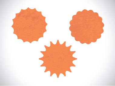 Grunge pul şablon dokular vektör ile 