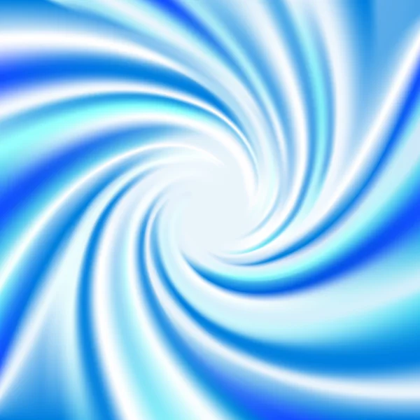 Blauwe Twirl achtergrond (Vector) — Stockvector