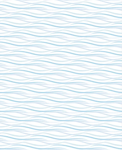 Patrón de onda de agua sin costura vector de fondo — Archivo Imágenes Vectoriales