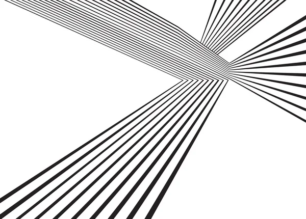 광학 효과 mobius 웨이브 스트라이프 디자인의 움직임 — 스톡 벡터