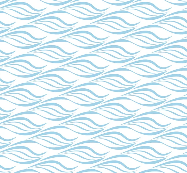 Sans couture vague d'eau motif vectoriel fond — Image vectorielle