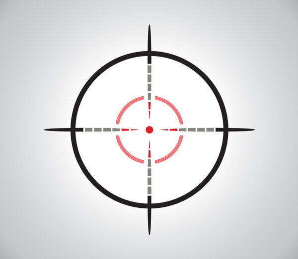 Crosshair, reticle, viewfinder, target graphics