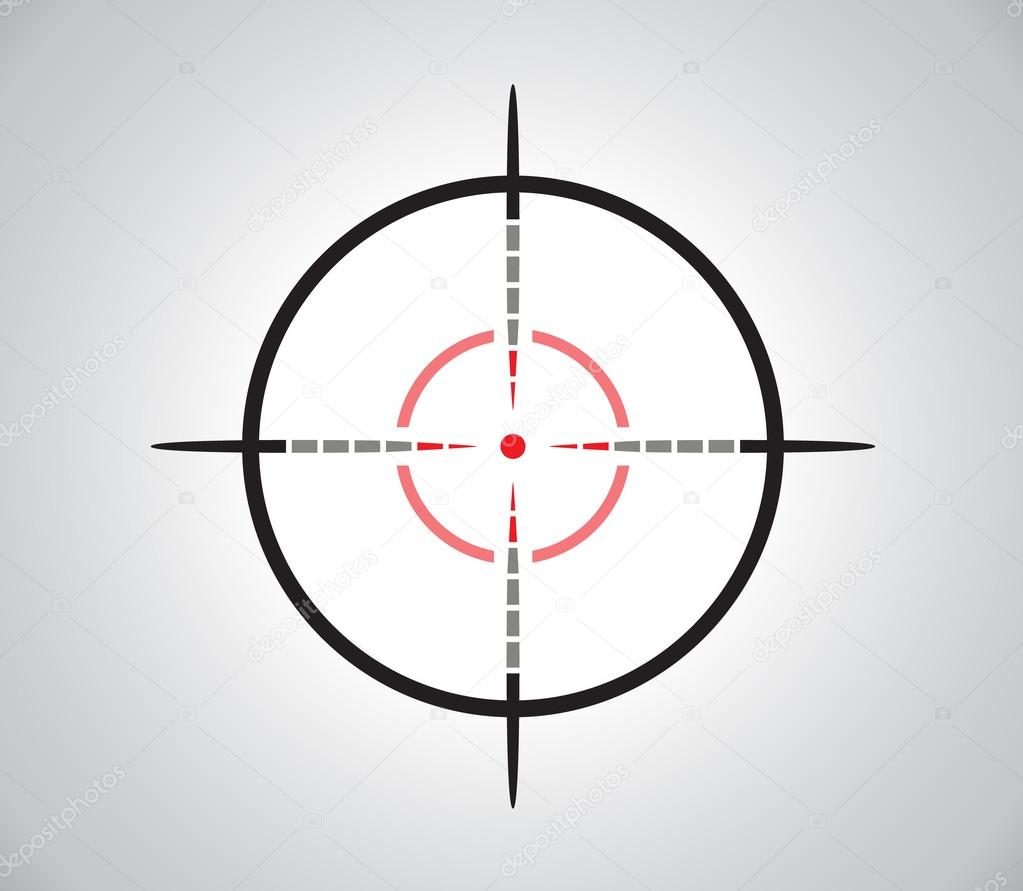 Crosshair, reticle, viewfinder, target graphics