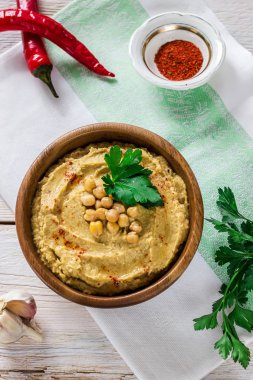 Humus masaya ahşap kase. 