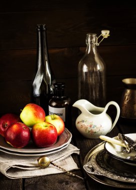 Elmalarla dolu bir hayat.