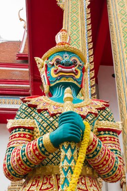 Koruyucu iblisi rakam, korkutmak, Tay Tapınak