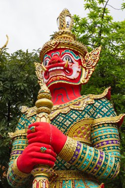 Koruyucu iblisi rakam, korkutmak, Tay Tapınak