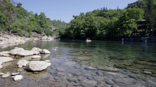 Koprulu canyon, antalya, truthahn — Stockvideo