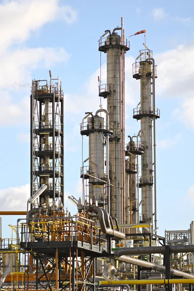 Kemiska produktionsanläggning — Stockfoto