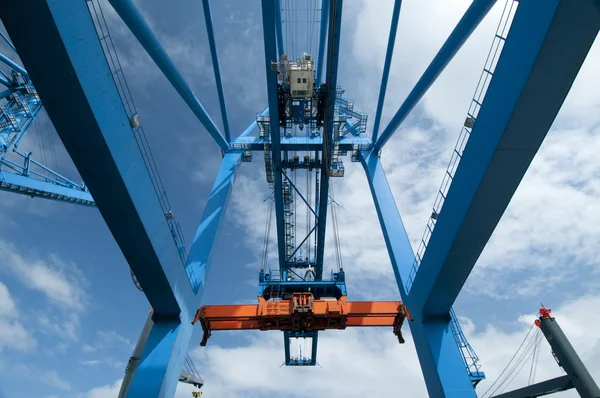 Crane at Freight Terminal — Stock Photo, Image