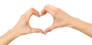 Eller kalp oluşturur. 