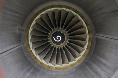 Sarmal işaretli turbo fan motoru