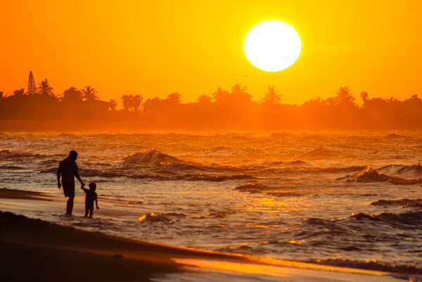 Karayip bir gün batımı