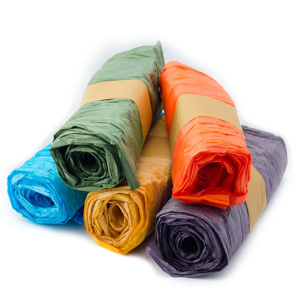 Crinkle paper rolls — Stock Photo, Image