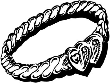 İle iki kalp yüzük